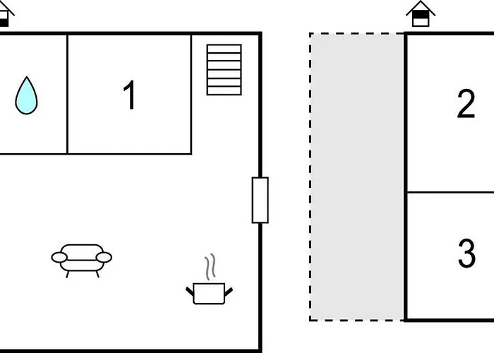 アパート 3 Bedroom Amazing In *
